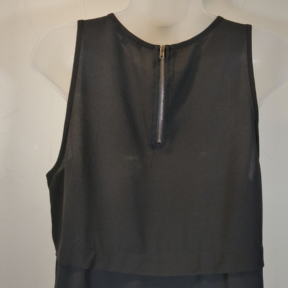 Papermoon Women's Sleeveless Black Blouse , Size M - Picture 4 of 9